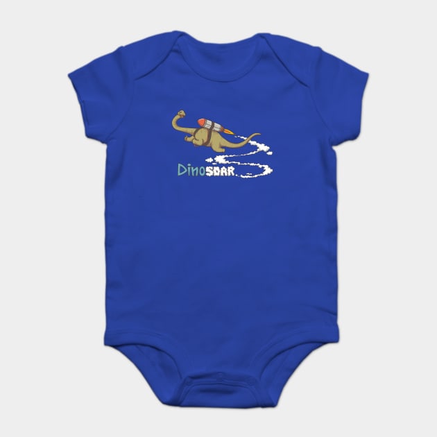 Dinosoar Baby Bodysuit by Made With Awesome